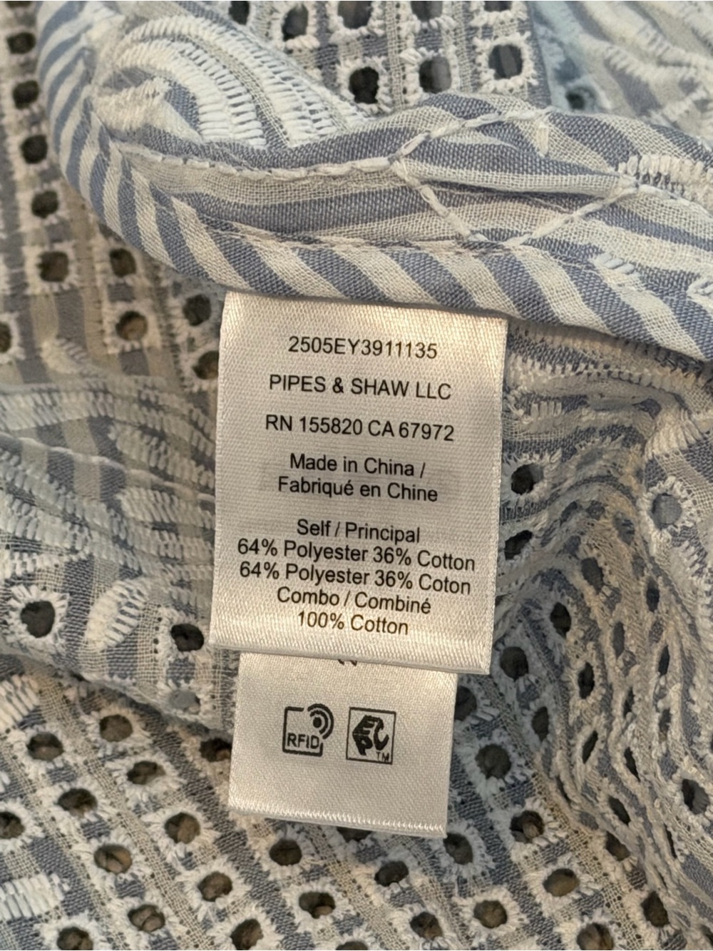 Veronica Beard Kiki Eyelet Jacket NWT Blue Utility Cinch Waist Size 6 - Picture 12 of 12